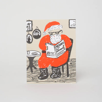 Present Santa Card