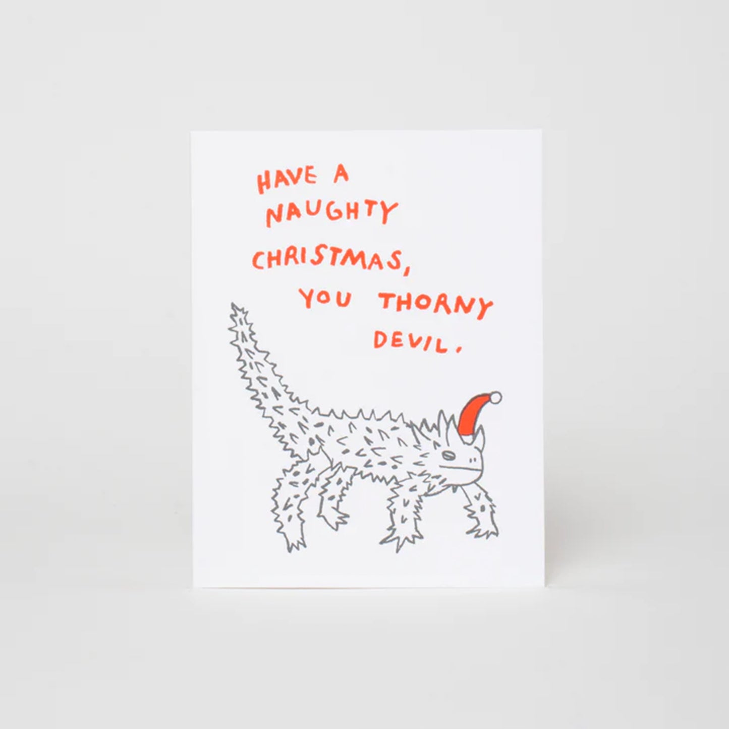 Thorny Devil Christmas Card