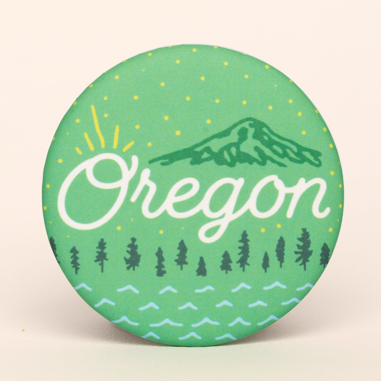 OR Landscape Round Magnet