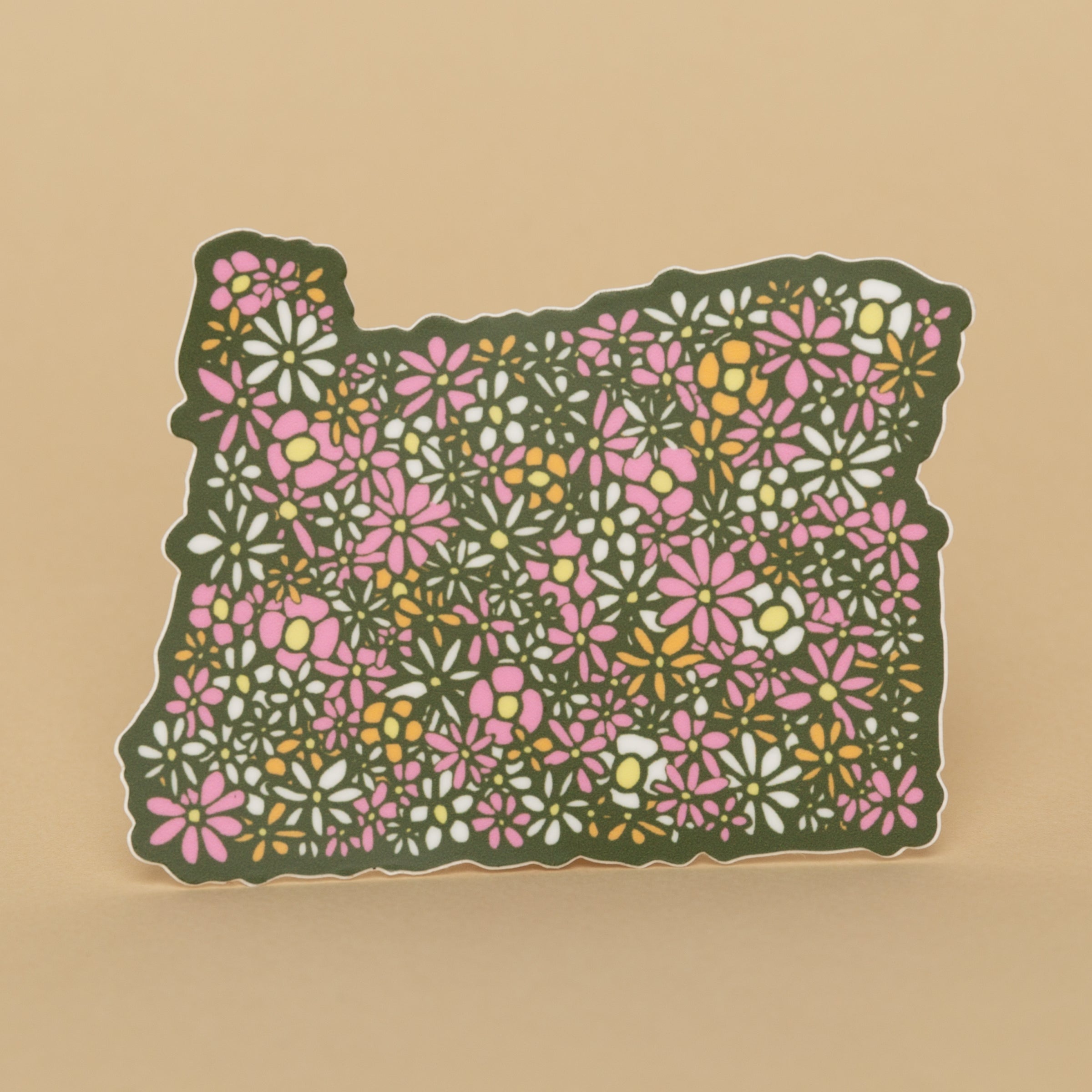 Oregon Blossoms Sticker – Tender Loving Empire