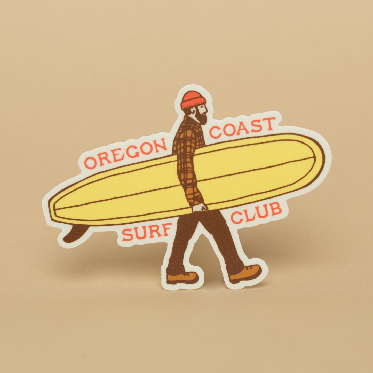 Oregon Coast Surf Club Sticker