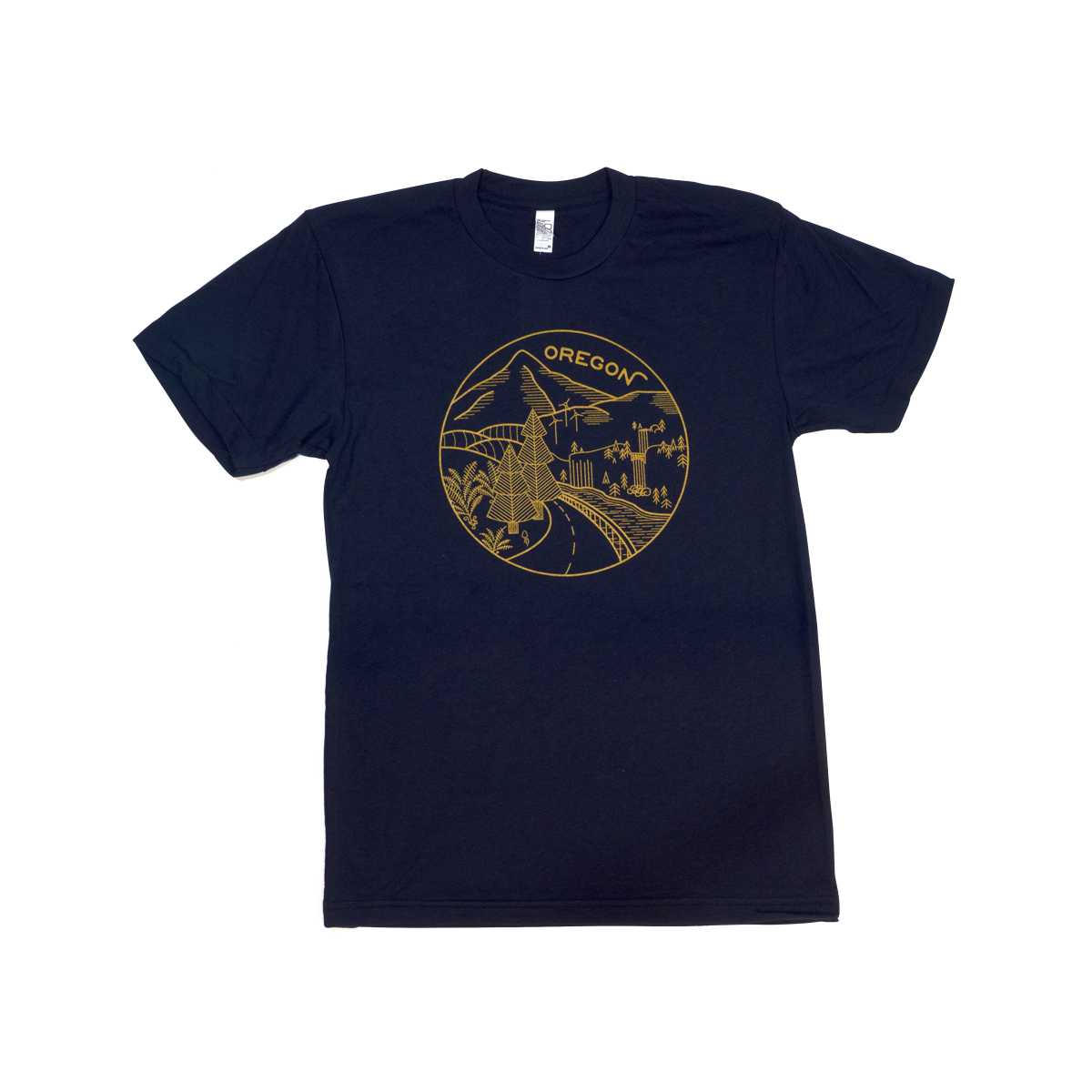 TLE blue Scenic Route shirt