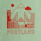 Portland Skyline Unisex Shirt (Sage)