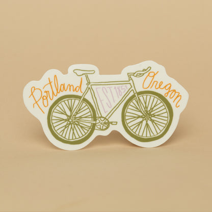 Portland Bike Sticker