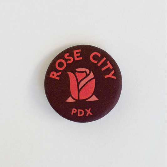 Rose City Button