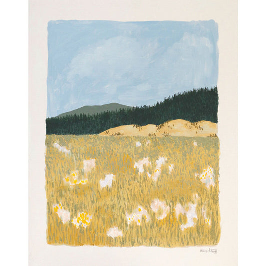 Here Studio: A Meadow, A Lark Print