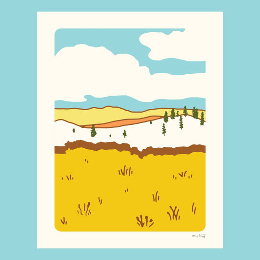 Here Studio: Late Summer and Some Hope Print