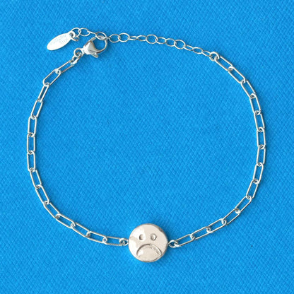 Happy Sad Chain Bracelet