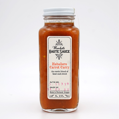Habanero Carrot Curry Hot Sauce