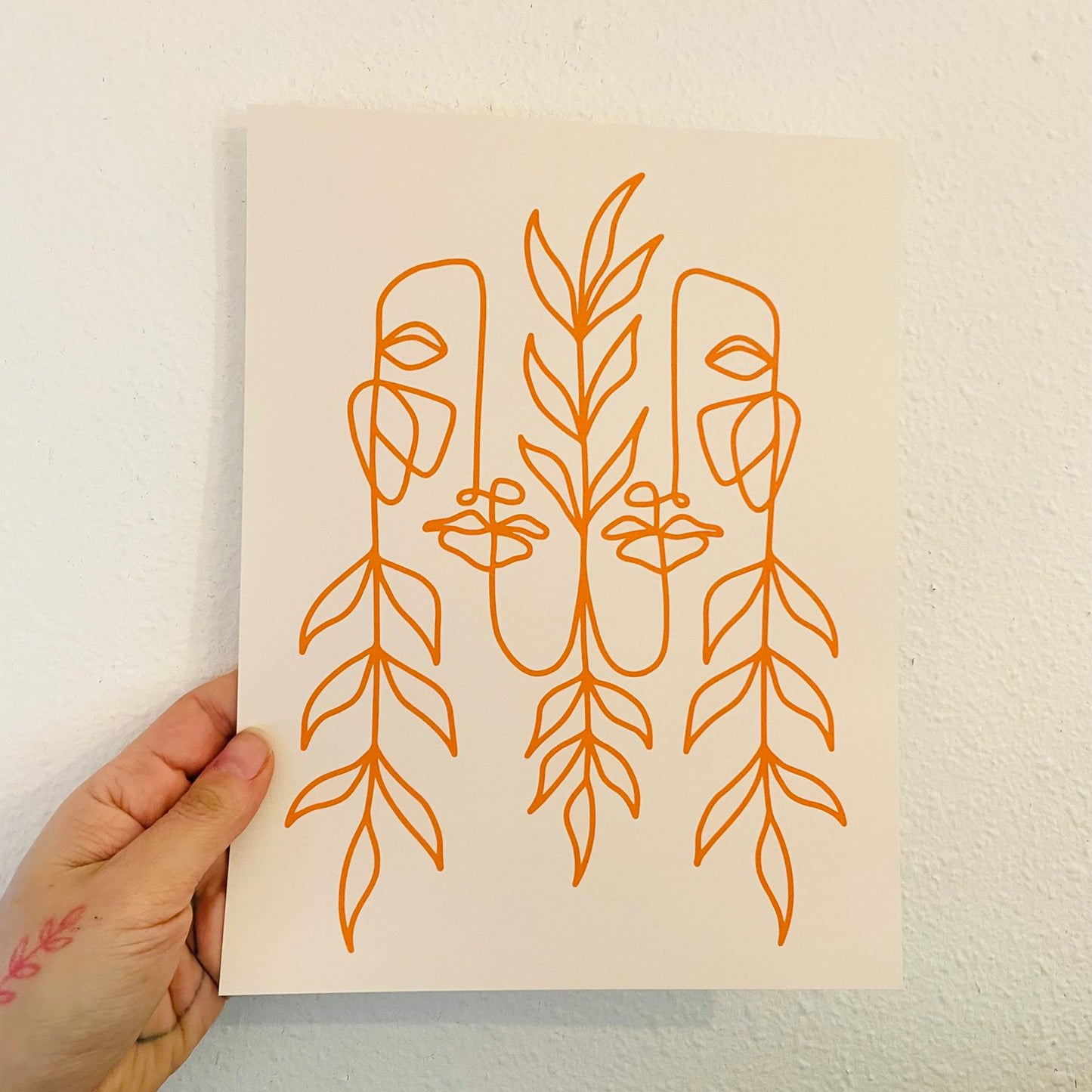 Mercedes Tabish: Autumn Nymph Print