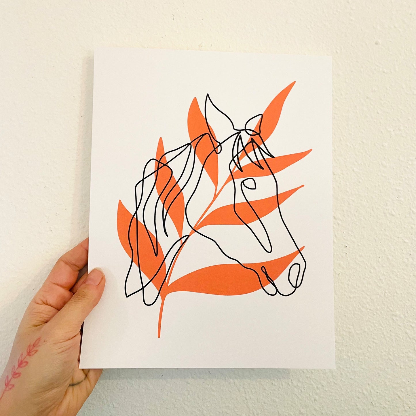 Mercedes Tabish: Horse Print