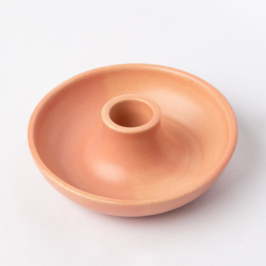 Classic Candle Holder in Peach