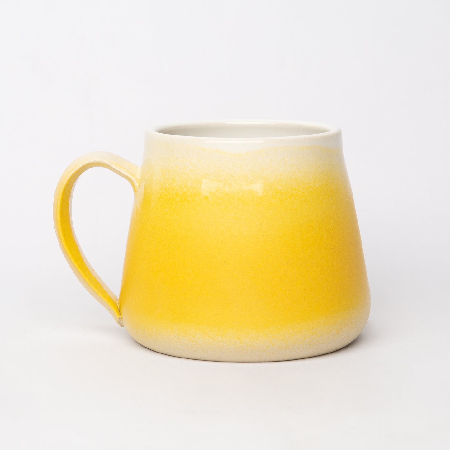 Yellow & White Gradient Mug
