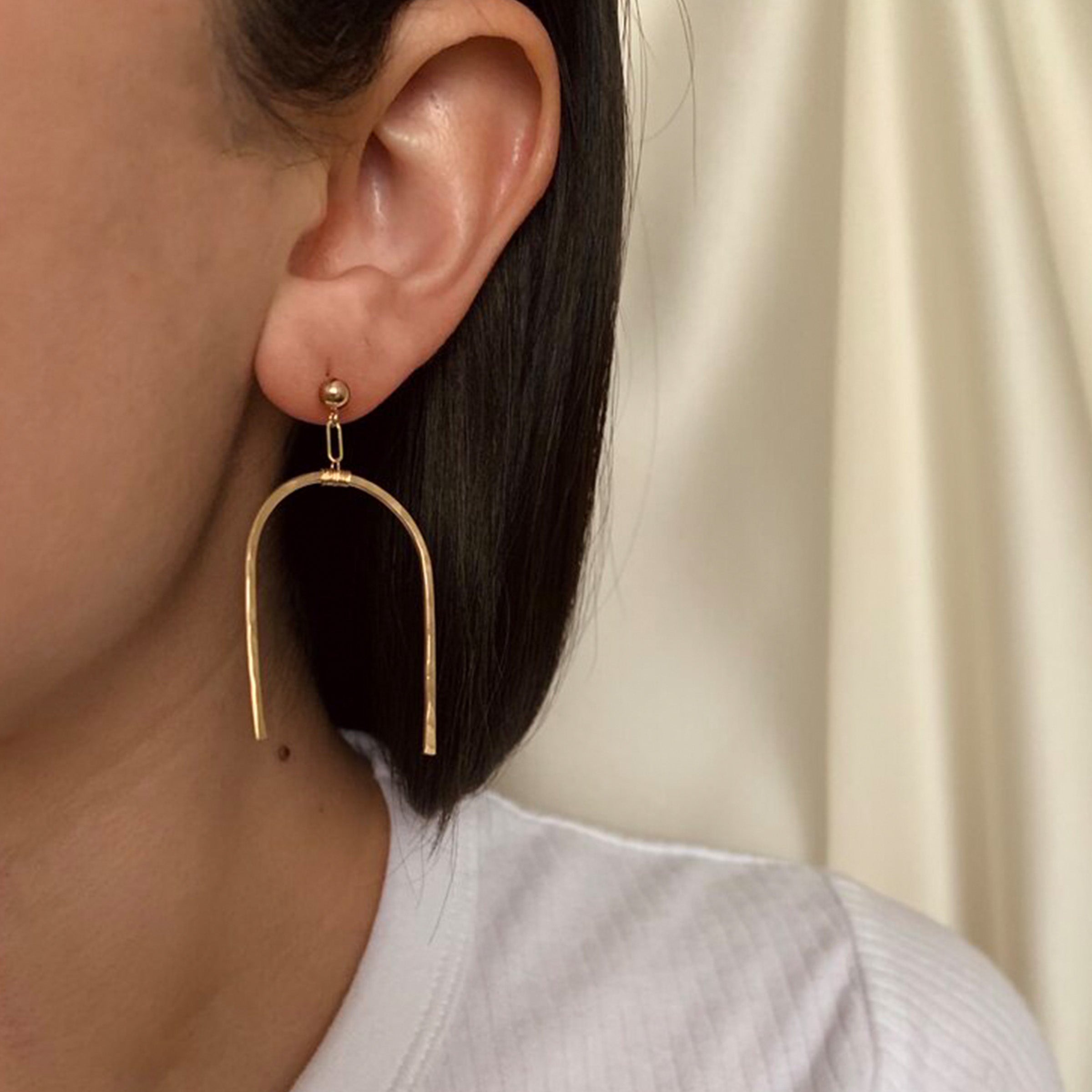 27mm Gold Filled Hoops – xohanalei