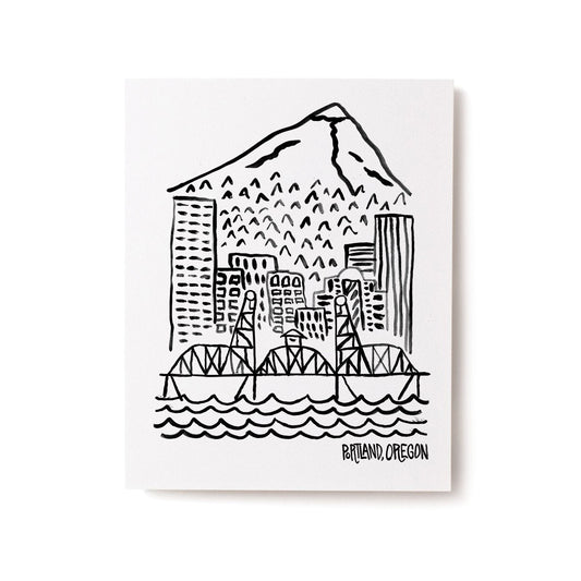 Portland Landscape Print