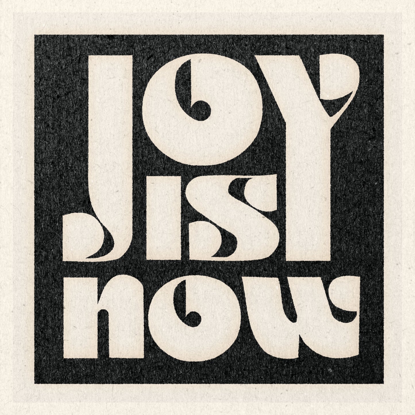 Real Fun Wow!: Joy Is Now Print