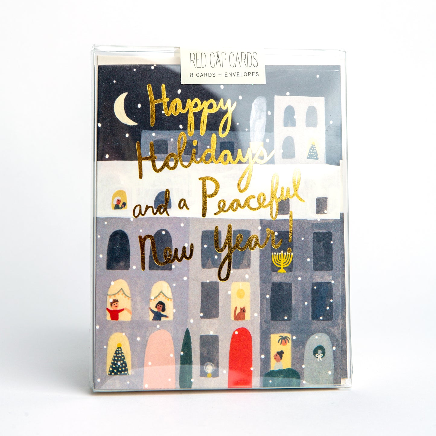 City Snow Holiday Card - Boxed Set of 8