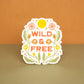 Wild & Free Dandelion Sticker