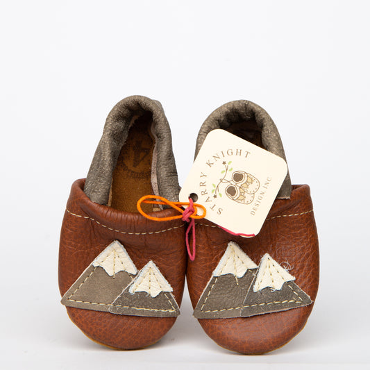 Leather Baby Shoes - Cedar Mountains