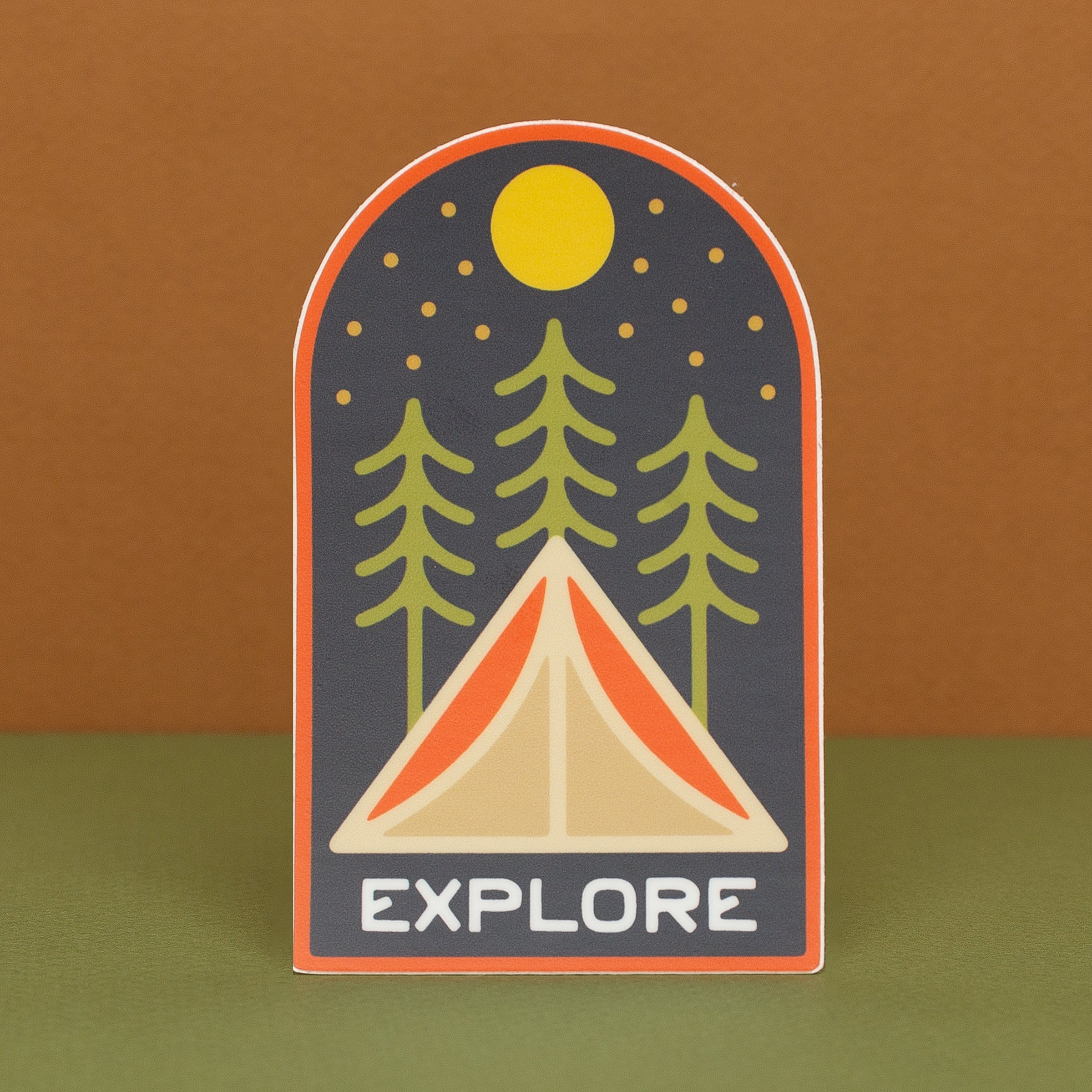 Explore Camp Sticker – Tender Loving Empire