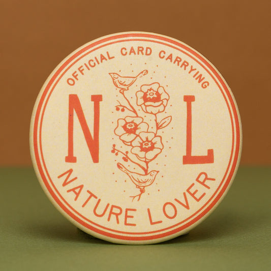 Nature Lover Round Magnet