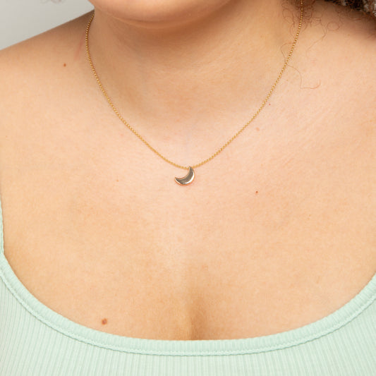 Crescent Simple Shapes Necklace