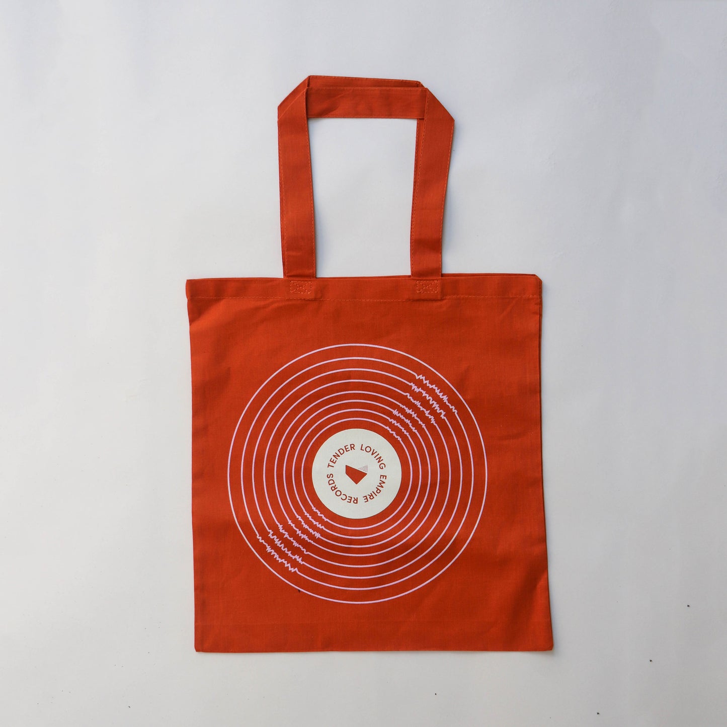 TLE Records Tote Bag (Orange)