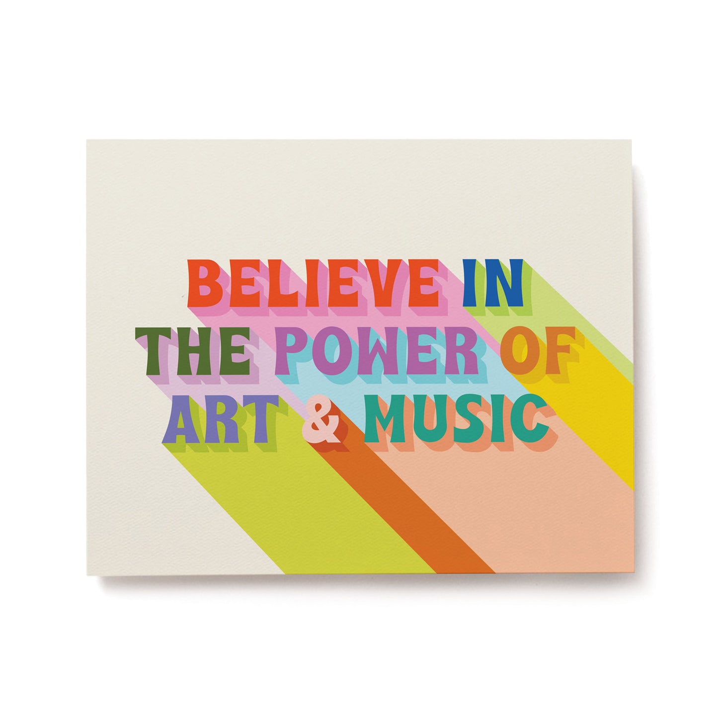 Power of Art & Music Print