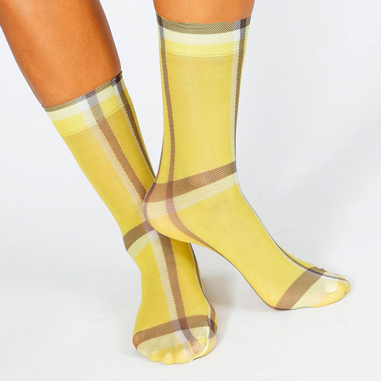 Cher Plaid Socks