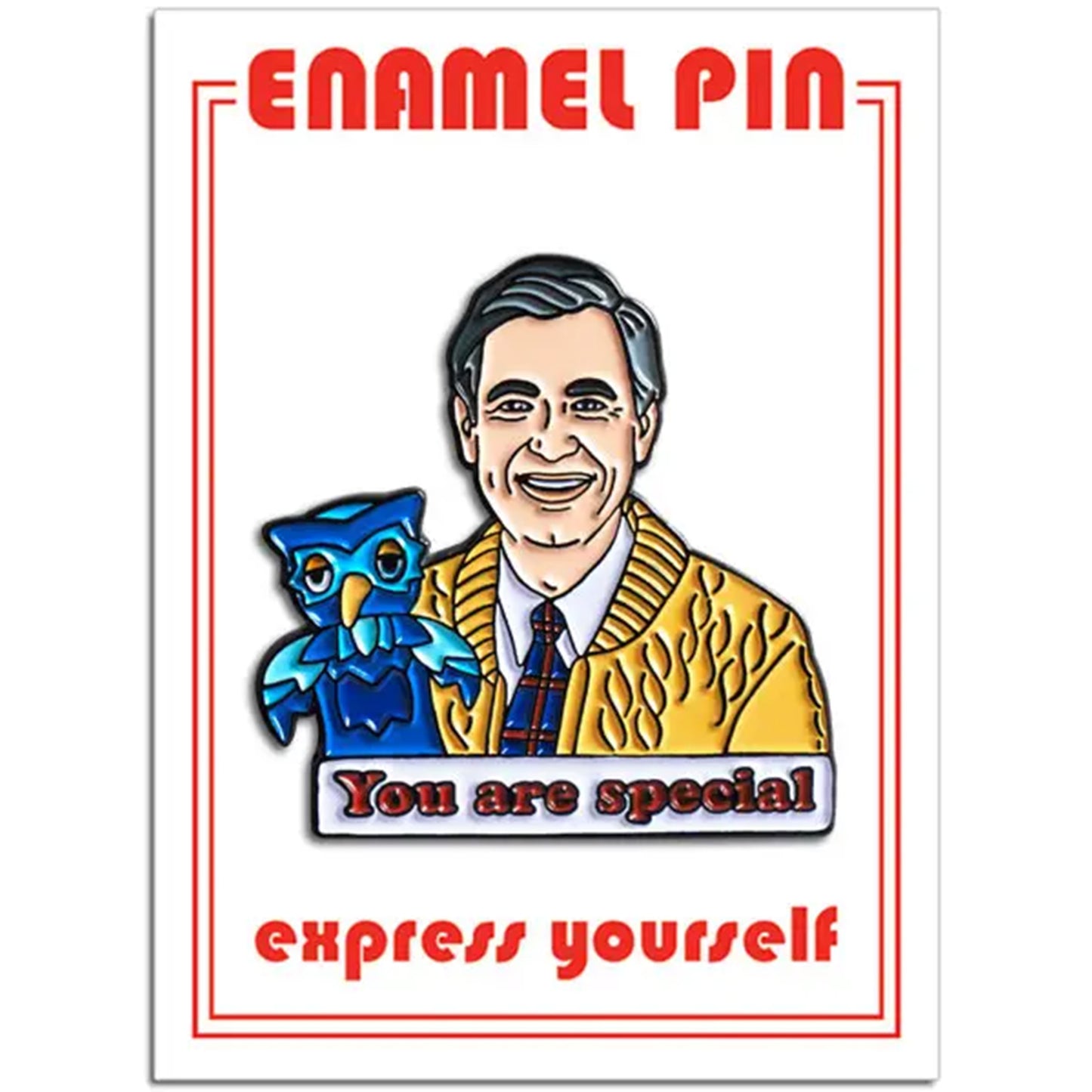 Mister Rogers Pin