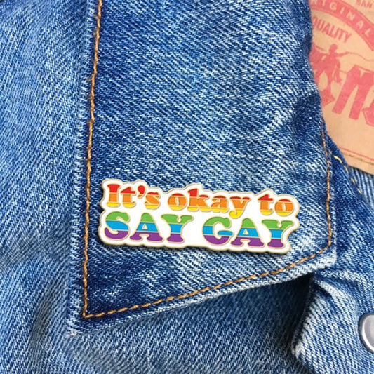 It's Okay to Say Gay Pin