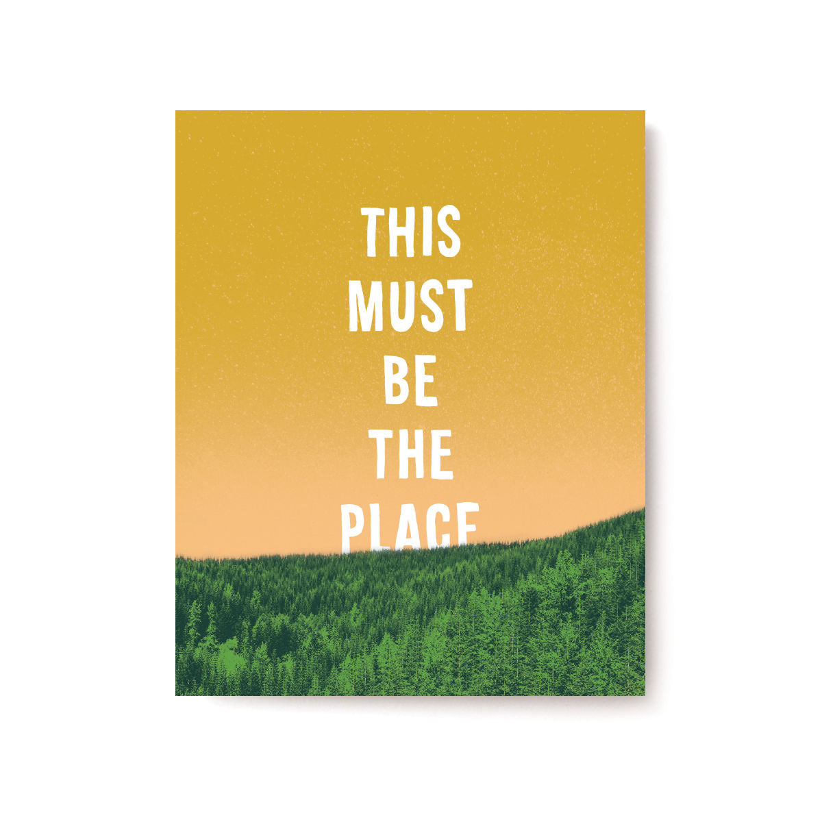This Must Be The Place Print