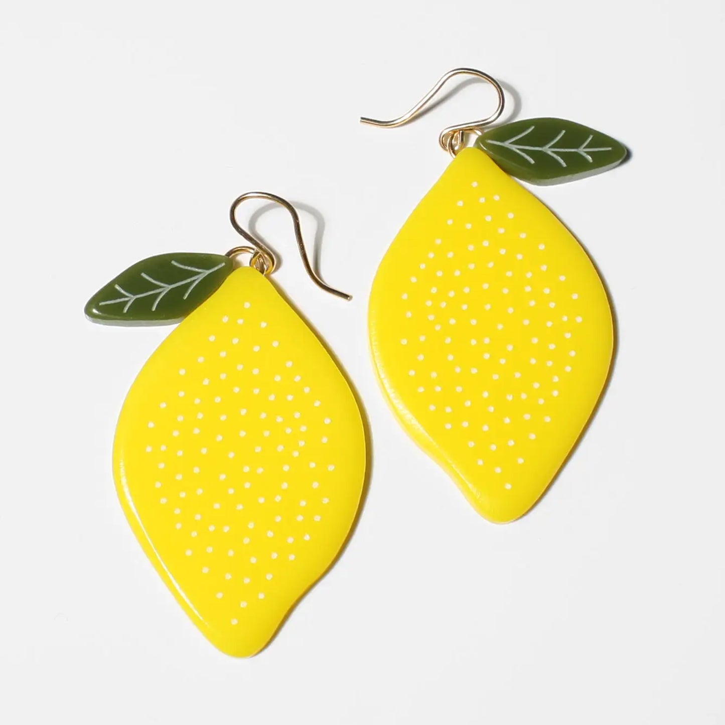 Large Lemon Earrings