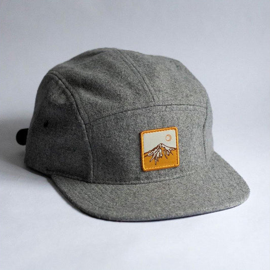 Mt. Hood 5 Panel Hat (Charcoal)