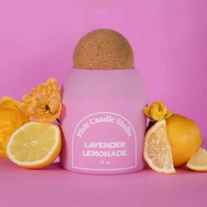 Lavender Lemonade Jar Candle