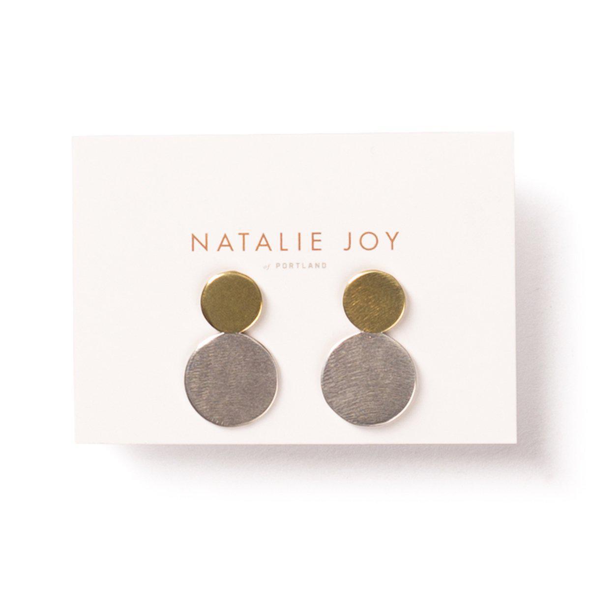 Moonlet Earrings by Natalie Joy