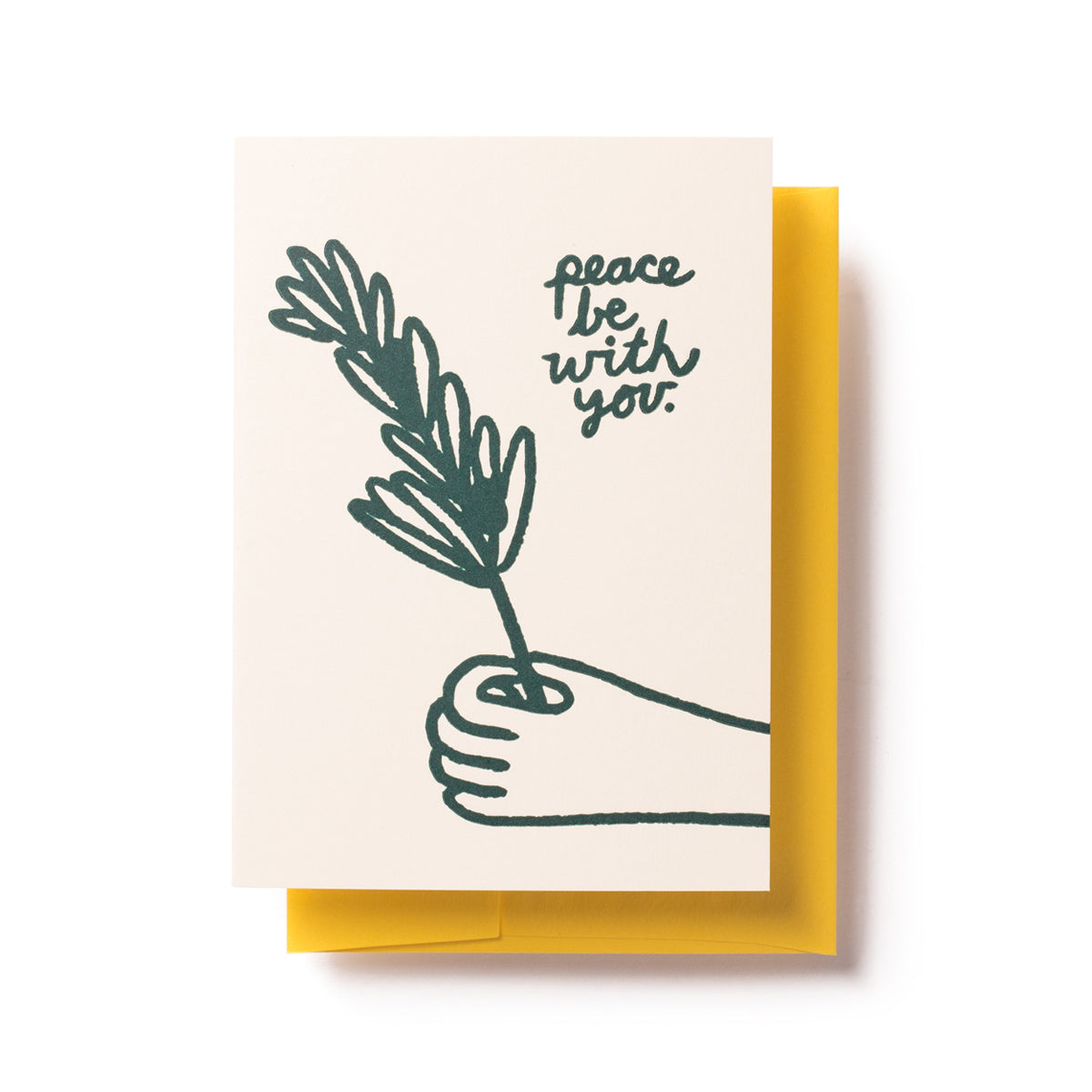 Peace be with You Card by People I've Loved