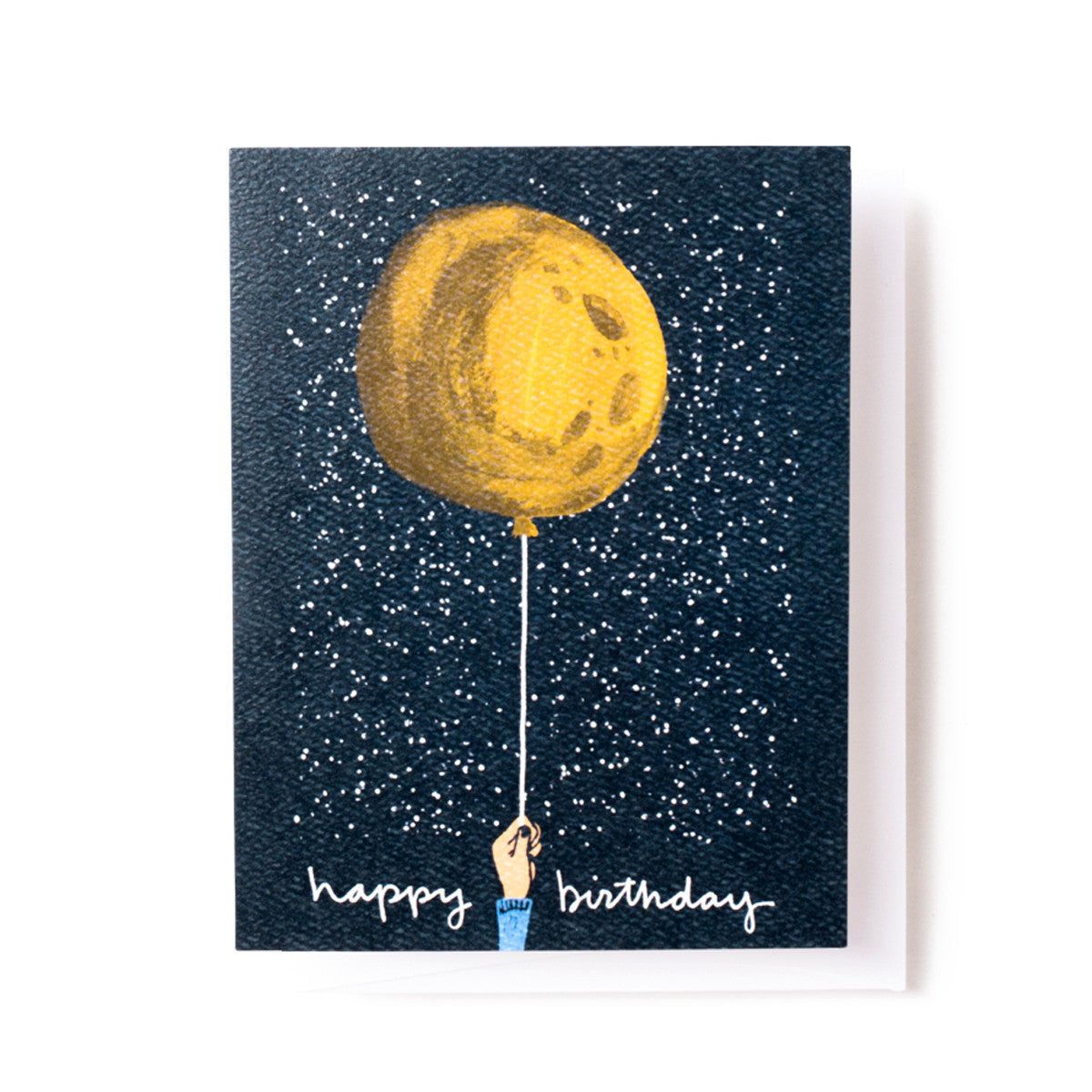 Birthday Moon Balloon Card